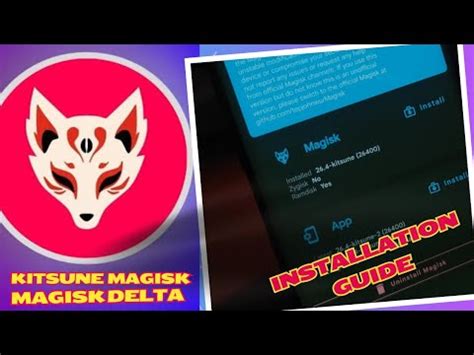 How to install Magisk Delta / Kitsune Mask .